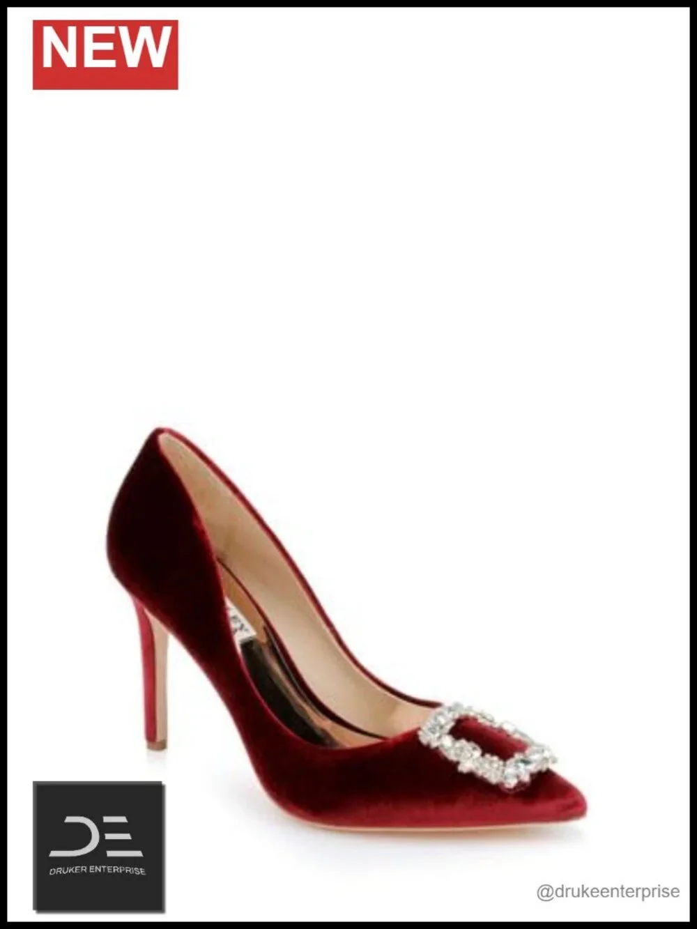 Silk Satin Crystal Embellished Stiletto Pumps 3.75